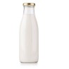 Leche sin lactosa de 500 ml de cristal