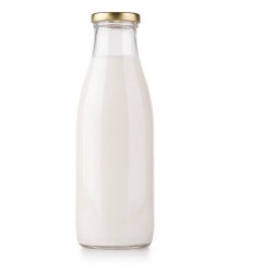 Leche sin lactosa de 300 ml de cristal