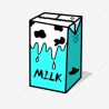 Leche desnatada briks de 200 ml